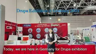 Manufacturer of Digital foil printer and digital screen maker in China, Drupa exhibition 2024