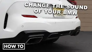 How to change the artificial engine sound in the 2020 BMW M235i Gran Coupe