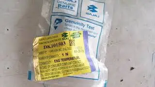 Bajaj Maxima Z Bs6 ENG TEMPERATURE SENSOR || sensor Bs6 || Bajaj maxima Bs6 sensor ||