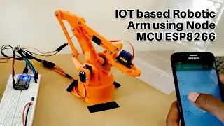 IoT based Robotic Arm using NodeMCU ESP8266