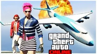УПАЛ САМОЛЕТ GTA ONLINE