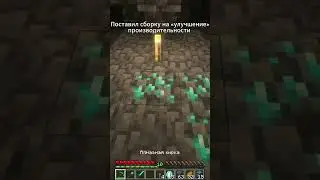Поставил сборку на «улучшение» производительности #актив #клоун #игра #4k #minecraft