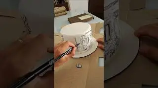 Você comeria um bolo que você mesmo desenhou?