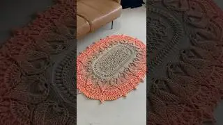 Подробный видео мастер-класс ковра «Лисий хвост» есть по ссылке в описании канала 
