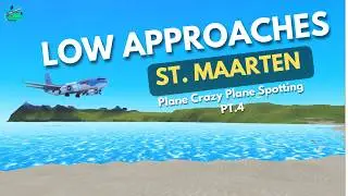 ST. Maarten Plane Crazy Plane Spotting