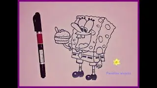 Aprende a dibujar a BOB ESPONJA paso a paso