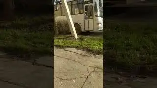 кавз 4535-31 (2-2) м-т 121 #видео #хочуврек #автобус