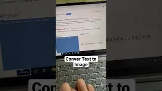 Convert text to image