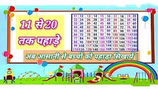 11 से 20 तक पहाड़ा | 11 se 20 Table |11 to 20 tables |11 से लेकर 20 तक पहाड़े | Ecomaths