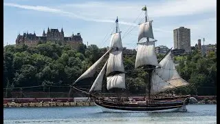 Ride alongside the tall ship Lady Washington on Tacoma's Commencement Bay