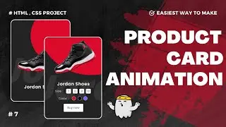 Product Card Animation | Card | Html CSS Project | #card