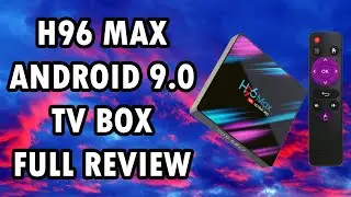 H96 Max Android 9.0 Tv Box 4G+64G RK3318 Smart Tv Box 4K HD Player Led Tv Box