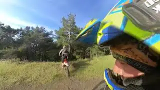 insta360 enduro kask kamerasiyla aksiyon