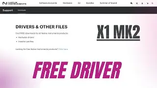 Native Instruments X1 MK2: DRIVER PARA TRAKTOR. Mac/Windows
