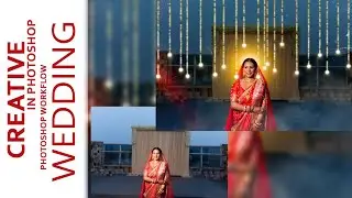 Creative Wedding Photo Retouching in Photoshop