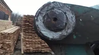 Урал лесовоз. Привожу манипулятор в порядок