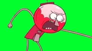 Even more Regular Show Green Screens I Made