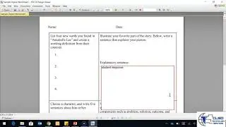 Typing on a PDF with the PDF Exchange Viewer