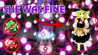 Touhou 12: UFO - Lunatic No Bomb, No UFO Summons - Marisa A (3 Deaths)