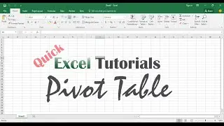 Tagalog QETs - Lesson 1: Pivot Table
