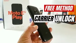 Motorola Moto E5 Play Network Unlock Code