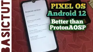 PixelOS Android 12 | How to install PixelOS Android 12 on Redmi note 8