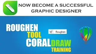 How to use ROUGHEN Tool in CorelDraw in Hindi\Urdu