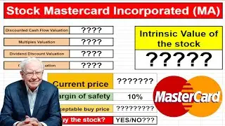 The Intrinsic Value of Mastercard (MA) Stock