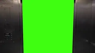 Green screen - Elevator Doors