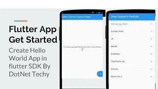 Get started with flutter sdk for mobile app