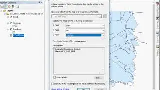 ArcMap Creating Points from XY Values