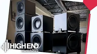 ELAC VARRO - 7 NEW High Performance SUBWOOFERS at High End Munich Show 2023
