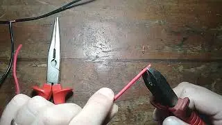 Quitar la aislacion de un cable