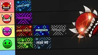 Nine circles tier list - Geometry dash