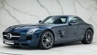 2012 Mercedes SLS AMG - AMG Daytona Blue - Walkaround & Interior & Revs [4K]
