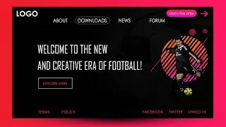 How To Design a Website Landing Page in Photoshop