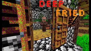 Minecraft But It's Deep Fried