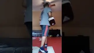 Shane. Muay Thai kicks..padwork 1