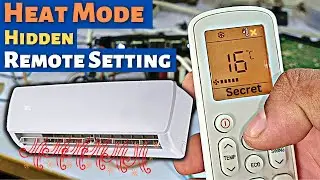 How to Operate Air Conditioner on Heating with No Heat Mode in Remote