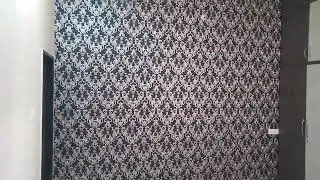 Textured wallpaper designs for interior decoration..