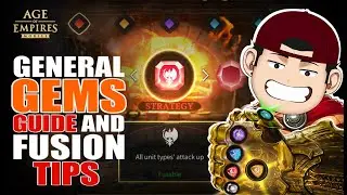 AOEM General GEMS Guide and FUSION Tips | Age of empires mobile #aoemobile #ageofempiresmobile #aoem