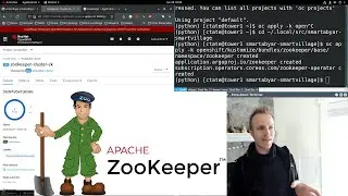 Install clustered Apache Zookeeper cluster manager to build scalable applications on OpenShift Local