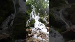 Водопад в селе Харачой
