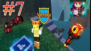 Pixel Gun 3D GamePlay #7 Battle Royale Win PeaceMaker and Fire Orb