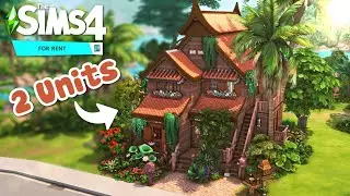 Tomarang apartments || The Sims 4  For Rent  || Speed Build - NO CC