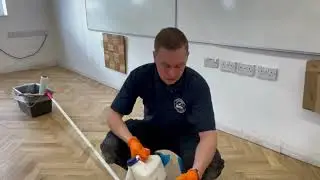 How to Apply Bona Classic UX Primer & Bona Mega Lacquer on Parquet Floors