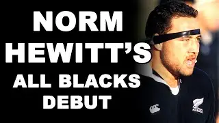 Norm Hewitt's All Blacks Debut