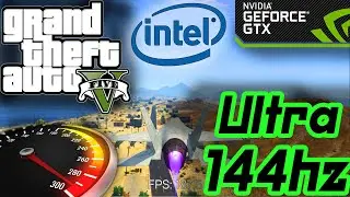 GTA V Benchmark GTX 1080 ti i7 9700k Very High OPTIMIZED settings at 1080p 144hz!!!