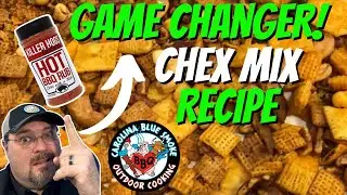 Easy Spicy Smoked Chex Mix | Pellet Grill Recipe