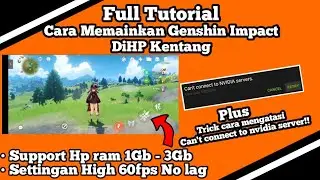 Full tutorial cara main genshin impact dihp kentang - Nvidia Geforce Now